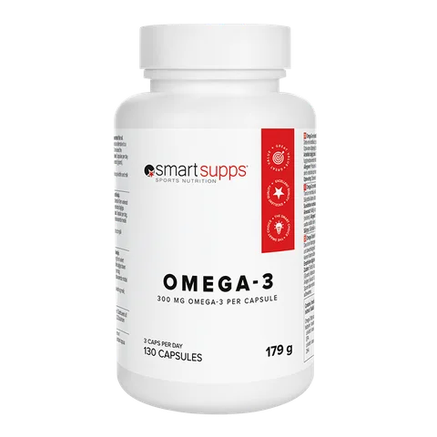 SmartSupps Omega-3 130 kapslar