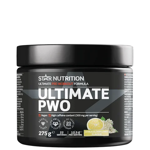 Star Nutrition Ultimate PWO Citrus Elderflower 275 g