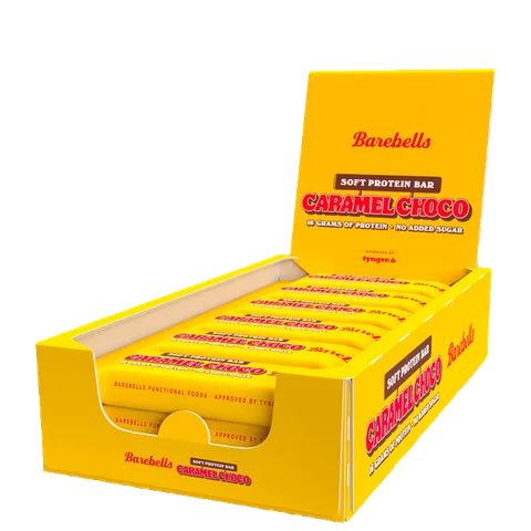 Barebells Soft Bar Caramel Choco 12 × 55 g